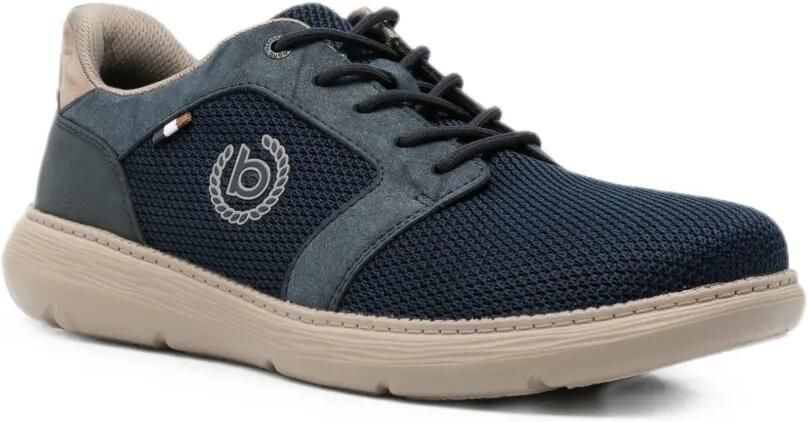 Bugatti Sneakers met mesh vlak en logopatch Blauw - Foto 3