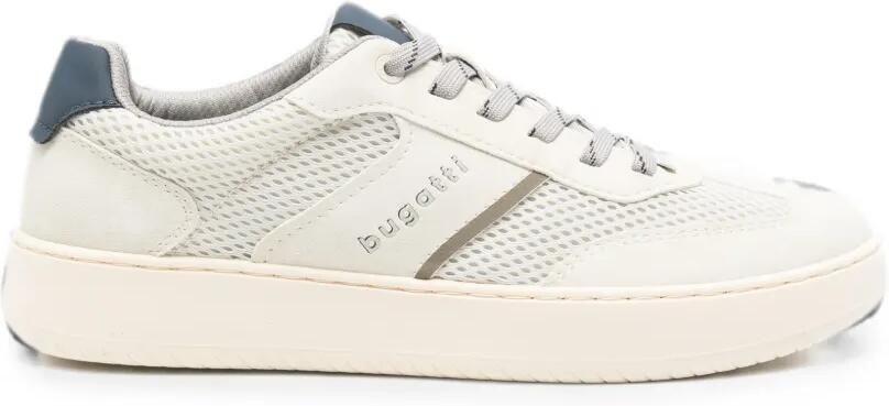Bugatti Sneakers met mesh vlakken Beige