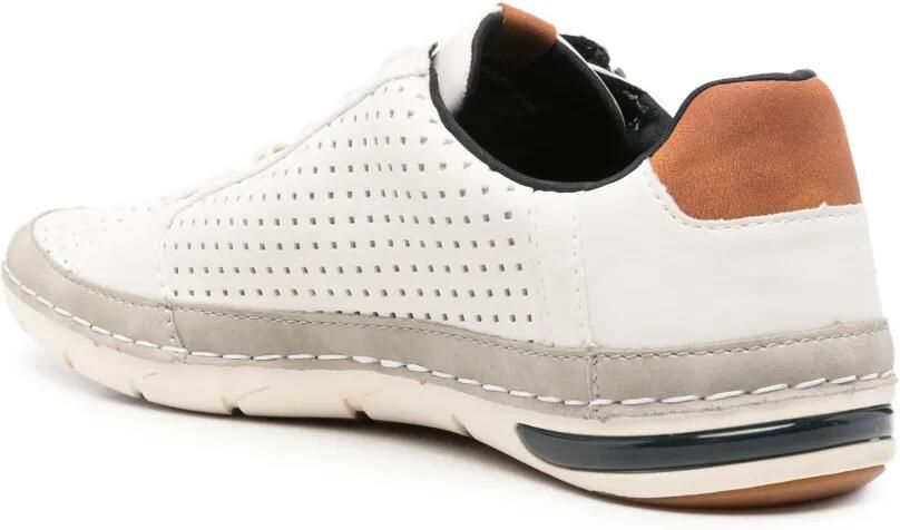 Bugatti Sneakers met rits en geperforeerde details Wit - Foto 2
