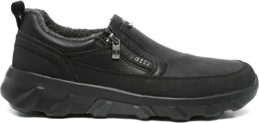 Bugatti Sneakers met rits Zwart