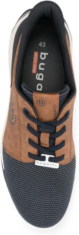 Bugatti Sneakers met vlakken en geperforeerde details Blauw