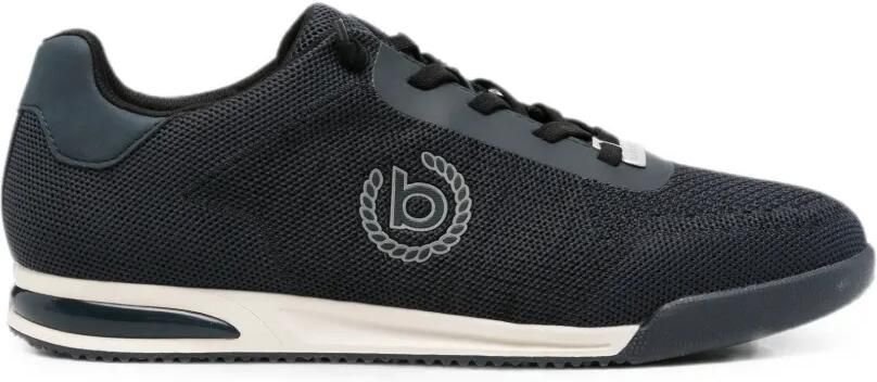 Bugatti Trevor sneakers met logodetail Blauw