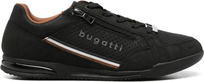 Bugatti Trevor sneakers met rits Zwart - Foto 4