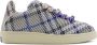 Burberry Box geruite gebreide sneakers Blauw - Thumbnail 1