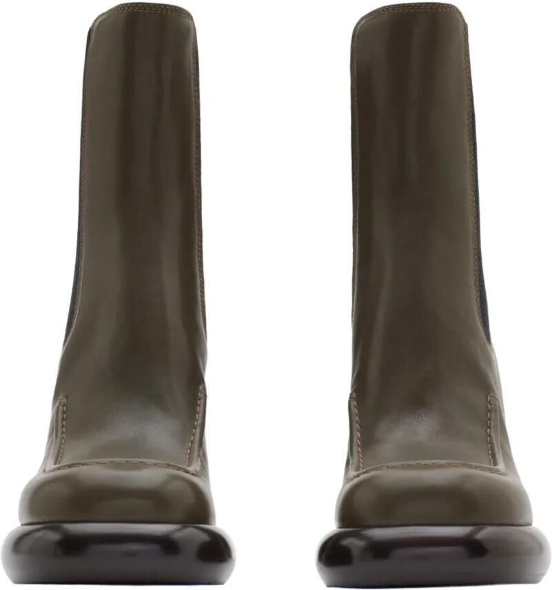 Burberry 95 mm Wedge Chelsea laarzen Groen - Foto 3