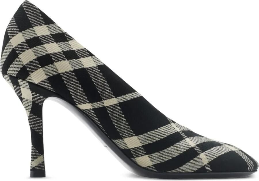 Burberry Baby geruite pumps Zwart