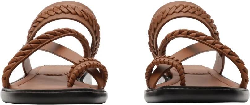 Burberry Baez leren sandalen​ Beige - Foto 5