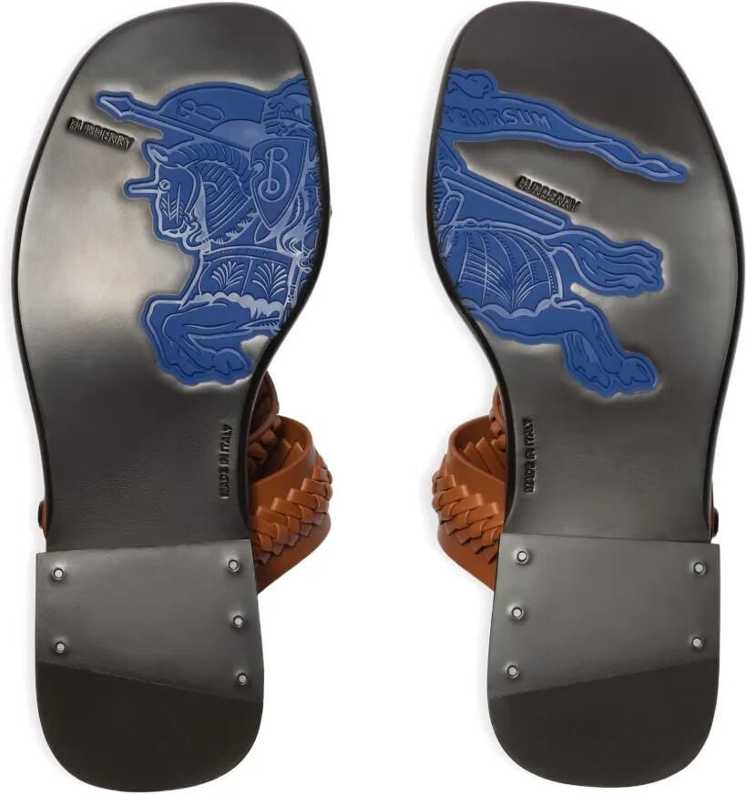 Burberry Baez leren sandalen​ Beige - Foto 3