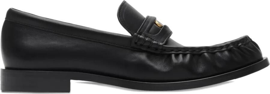 Burberry Cadet leren loafers Zwart