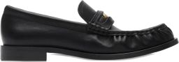 Burberry Cadet leren loafers Zwart