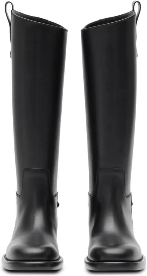 Burberry Cavalier leren knielaarzen Zwart - Foto 2