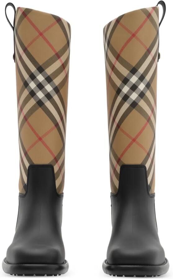Burberry Check Cavalier outdoor laarzen Beige - Foto 3