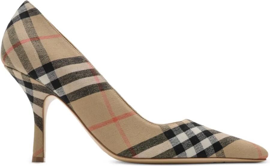 Burberry Check Dame pumps Beige
