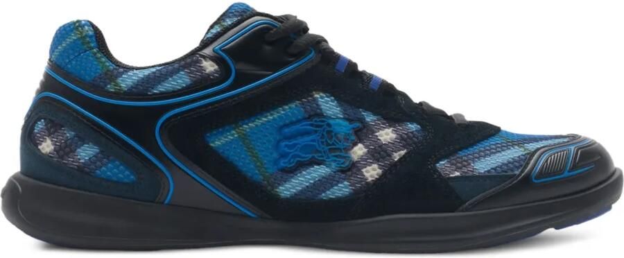 Burberry Check Matrix sneakers Blauw