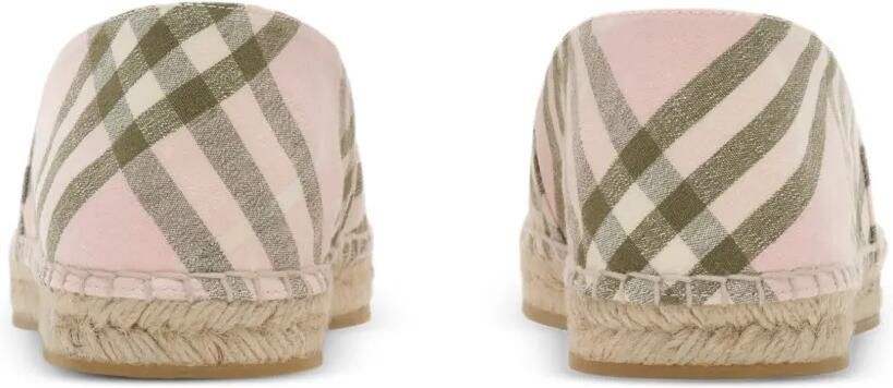 Burberry Check Mews espadrilles Roze - Foto 3