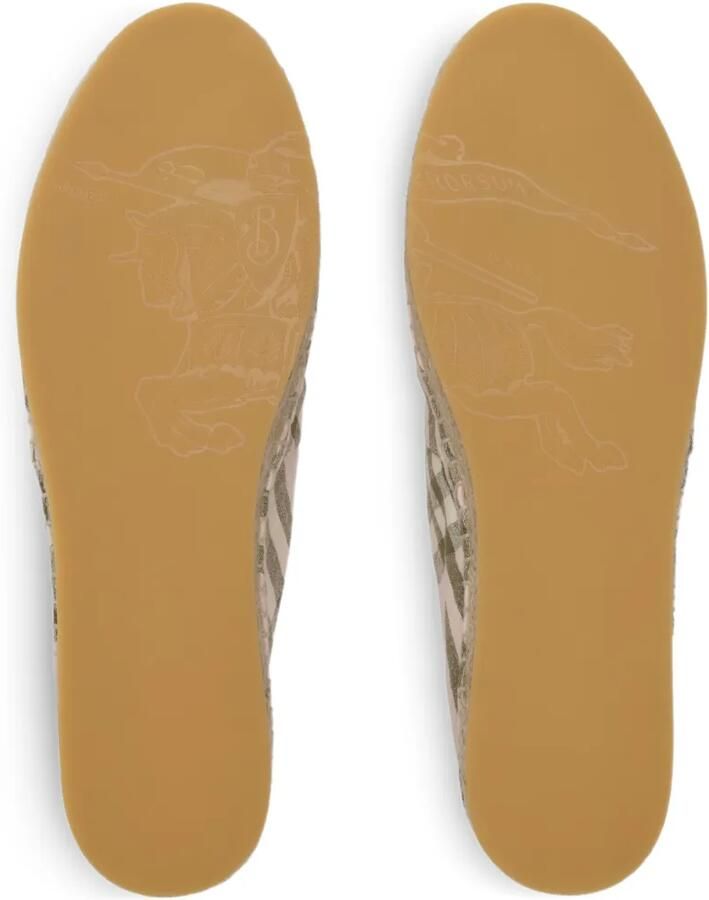 Burberry Check Mews espadrilles Roze - Foto 5