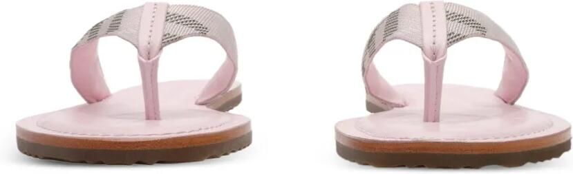 Burberry Check Pavilion sandalen Roze - Foto 5