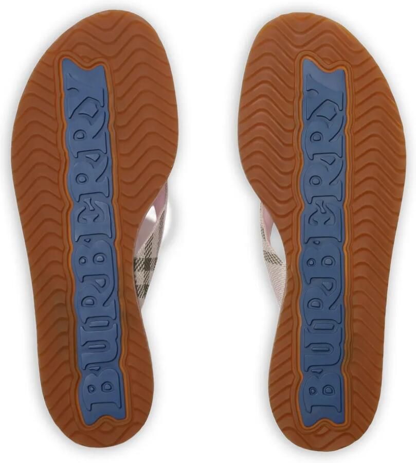 Burberry Check Pavilion sandalen Roze - Foto 2