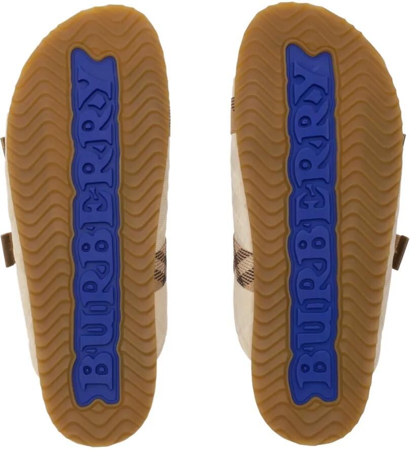 Burberry Check sandalen met gespbandjes Beige - Foto 2