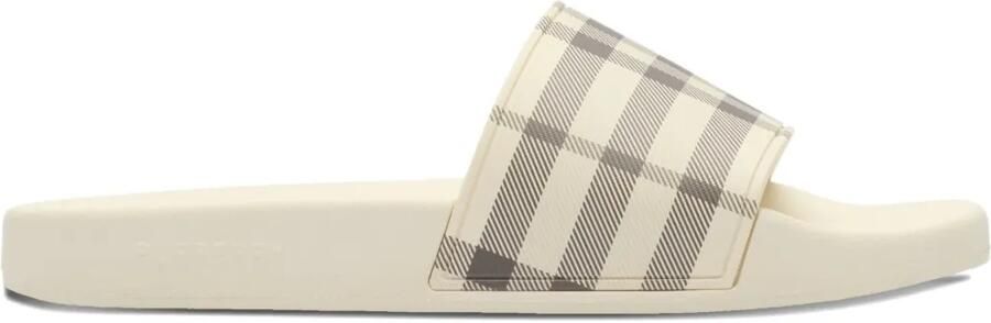 Burberry Check slippers Beige