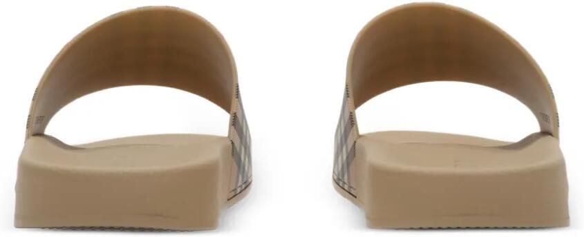 Burberry Check slippers Beige - Foto 4