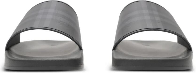 Burberry Geruite sandalen Zwart - Foto 5