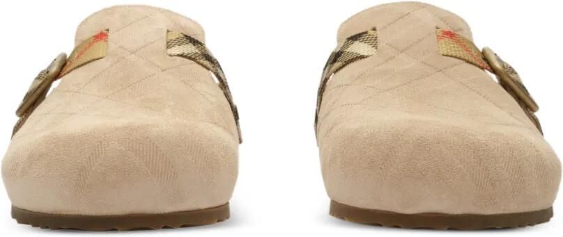 Burberry Check Urchin lammy klompen Beige - Foto 5