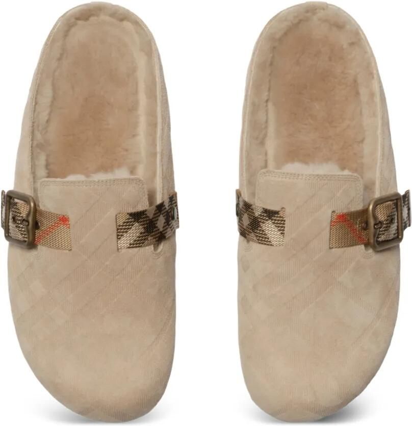 Burberry Check Urchin lammy klompen Beige - Foto 3