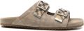 Burberry Check Urchin suède sandalen Beige - Beige