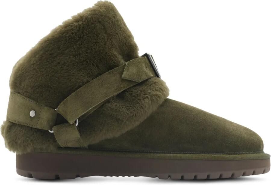 Burberry Chubby leren laarzen Groen