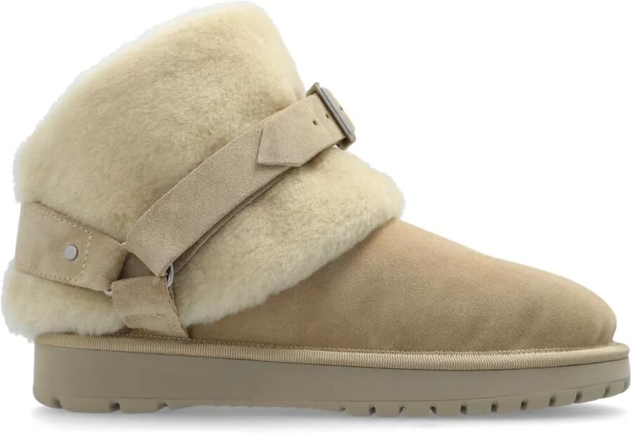 Burberry Chubby suède lammy laarzen Beige