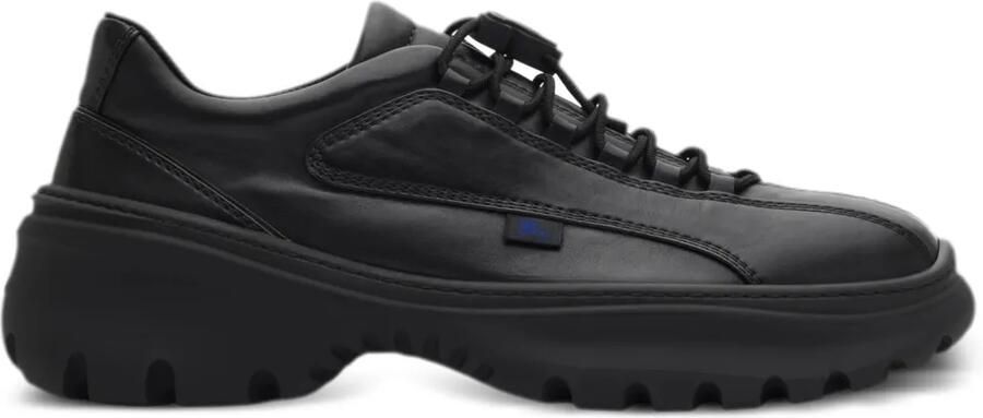 Burberry Chunky sneakers met logopatch Zwart