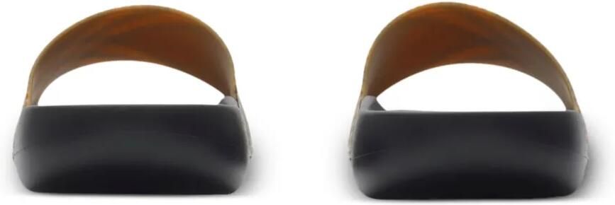 Burberry Dive slippers Bruin - Foto 4