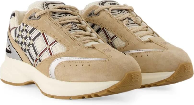 Burberry Eclipse L geruite sneakers Beige - Foto 2