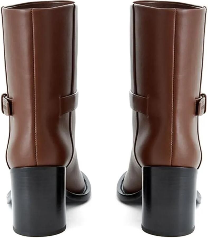 Burberry Enkellaarzen met gesp Bruin - Foto 2