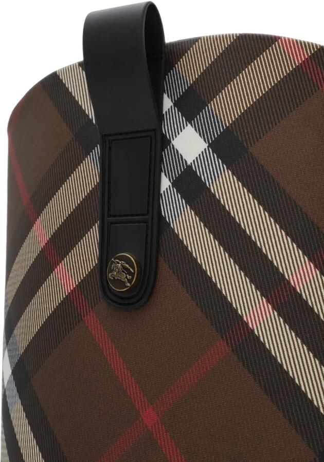 Burberry Geruite cavalier laarzen Bruin - Foto 2