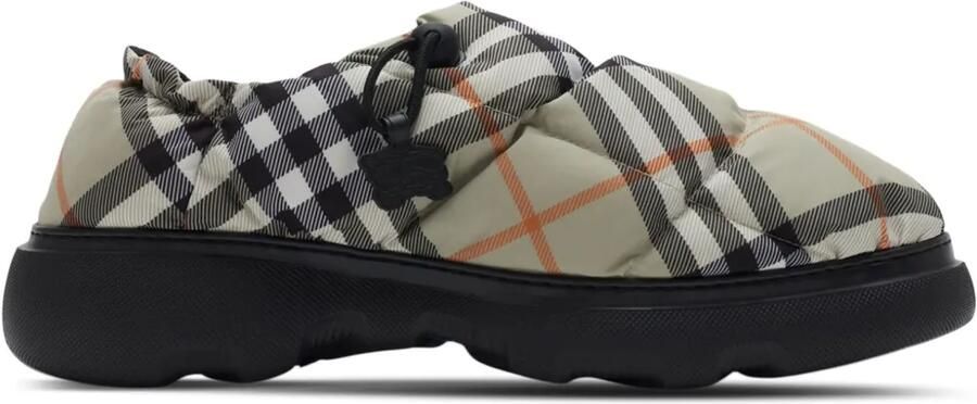 Burberry Geruite muiltjes Beige