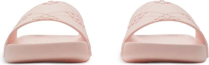 Burberry Geruite slippers Roze - Foto 5