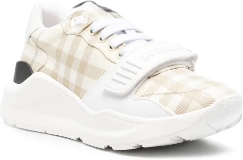 Burberry Geruite sneakers Beige - Foto 2