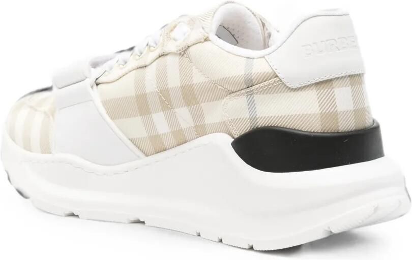 Burberry Geruite sneakers Beige - Foto 3