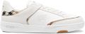 Burberry Harrow leren en nylon sneakers Wit - Wit