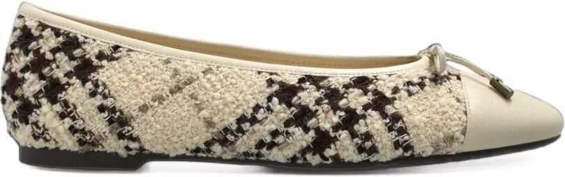 Burberry Highgate check-pattern ballet flats Beige