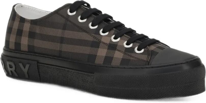 Burberry Jack geruite sneakers Zwart - Foto 2