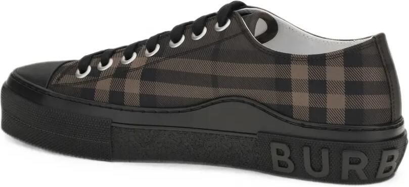 Burberry Jack geruite sneakers Zwart - Foto 3