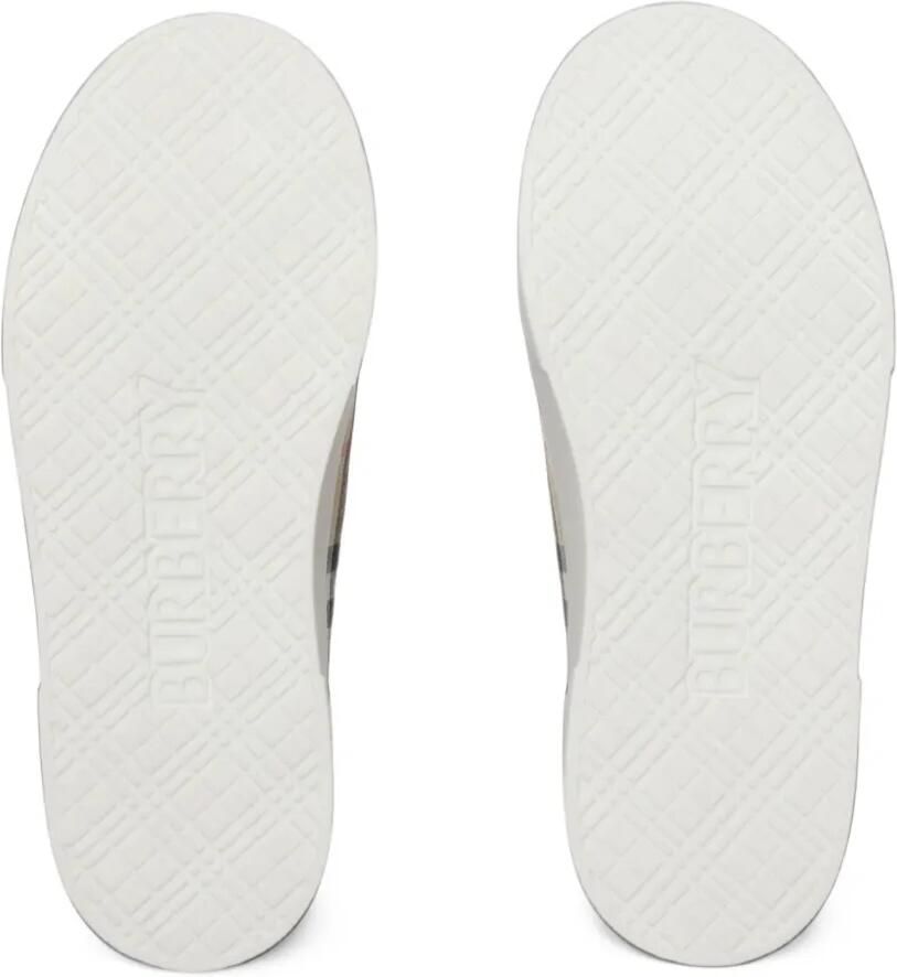 Burberry Kids Geruite sneakers Beige - Foto 3