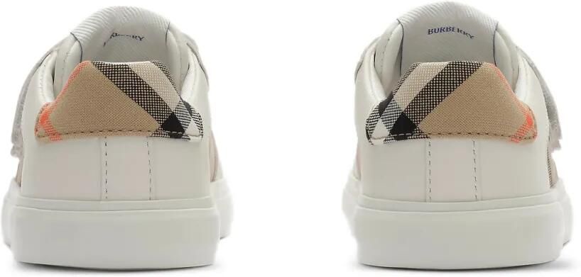Burberry Kids Check sneakers Wit - Foto 4