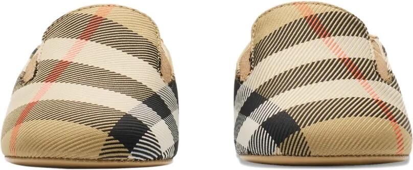 Burberry Kids Geruite babyschoentjes Beige - Foto 5