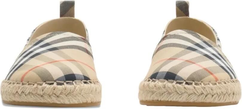 Burberry Kids Geruite espadrilles Beige - Foto 2