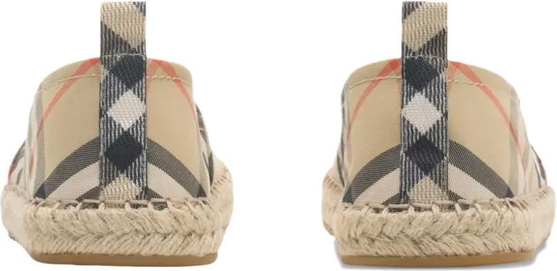 Burberry Kids Geruite espadrilles Beige - Foto 3