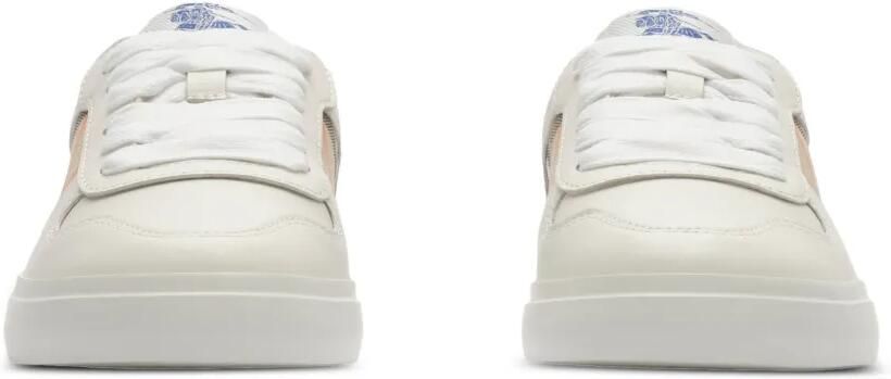 Burberry Kids Geruite leren sneakers Beige - Foto 5